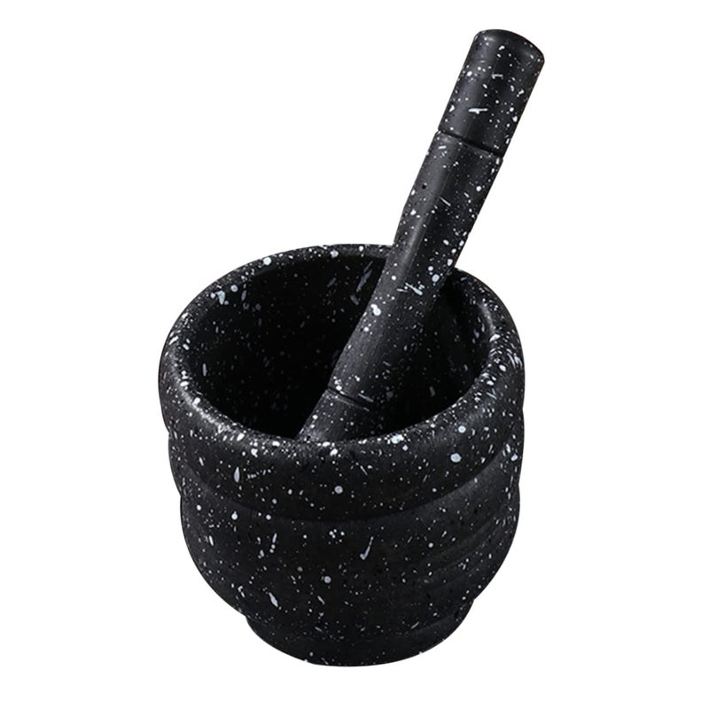 Garlic Press Crusher Mincer Masher Bowl Pestle Grinder Aesthetic Easy to Use for Cooking Enthusiasts - Image 1